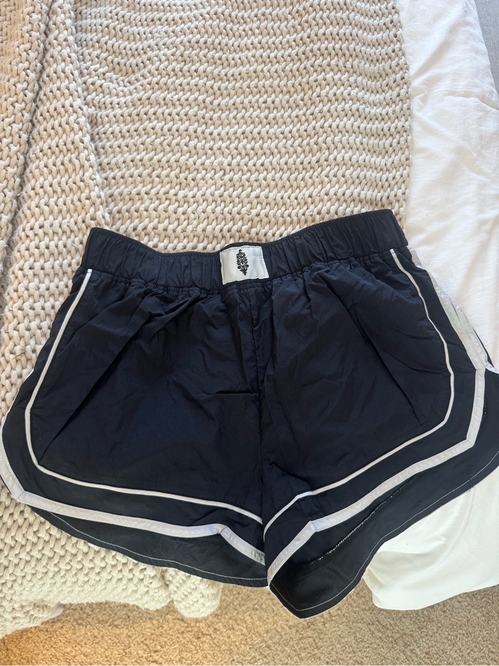 FP Movement by Free People Black Varisty Blues Shorts